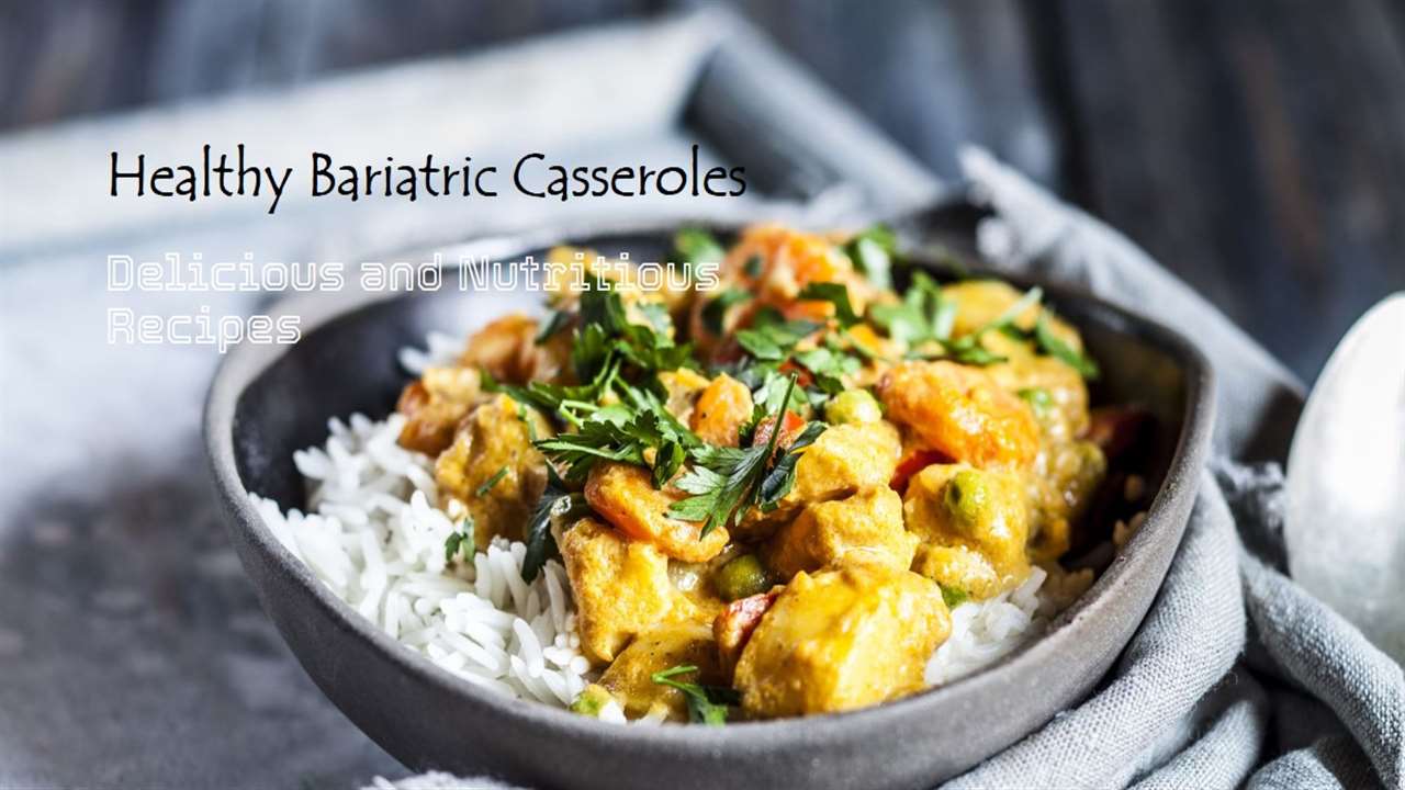 Bariatric Casserole Recipes